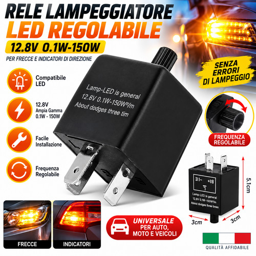 Rele per frecce led moto - rele',