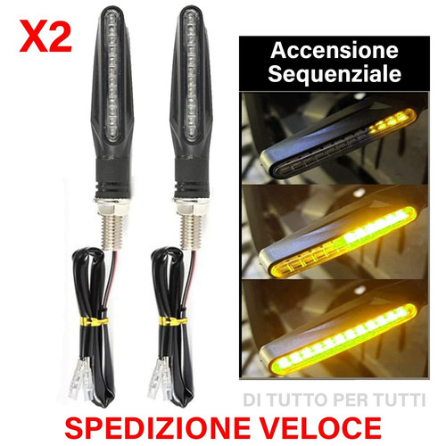 Coppia frecce moto led - coppia,