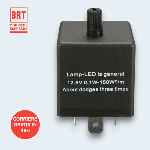 Relè frecce led - frecce, 3pin