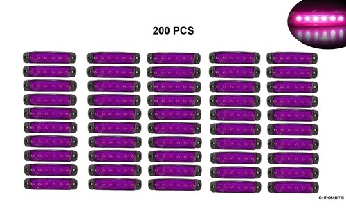 200 pezzi viola 24v - 200,