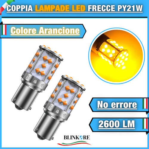 Coppia lampade py21w - py21w, bau15s
