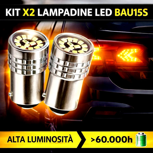 Coppia lampadine bau15s - bau15s, py21w