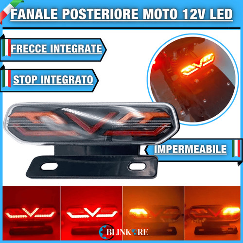 Fanale faro posteriore - fanale, moto